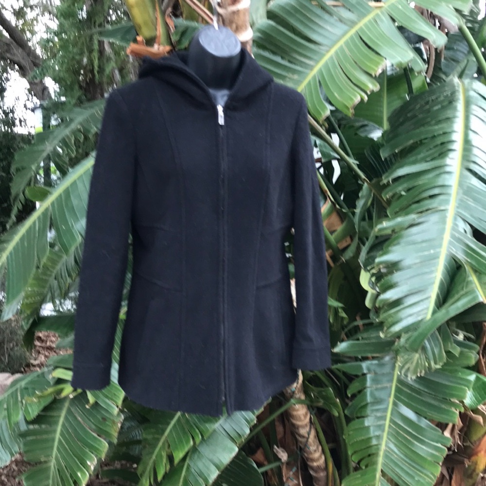 Jason kole Wool blend hooded jacket